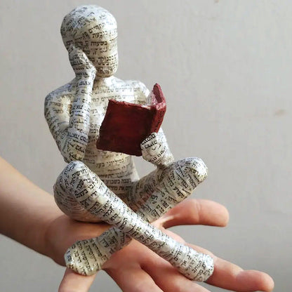 Reading Women's Pulp Resin Ornaments
