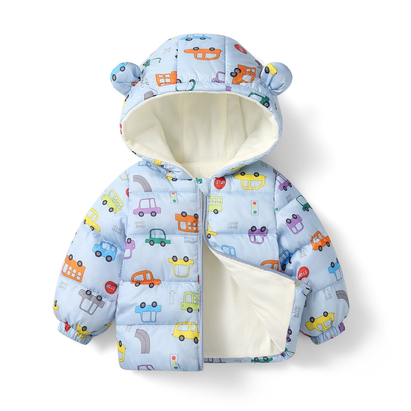 Wholesale Autumn and Winter Thickened Nylon Baby Clothes
