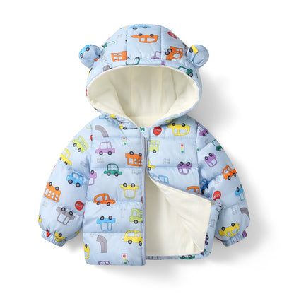 Wholesale Autumn and Winter Thickened Nylon Baby Clothes