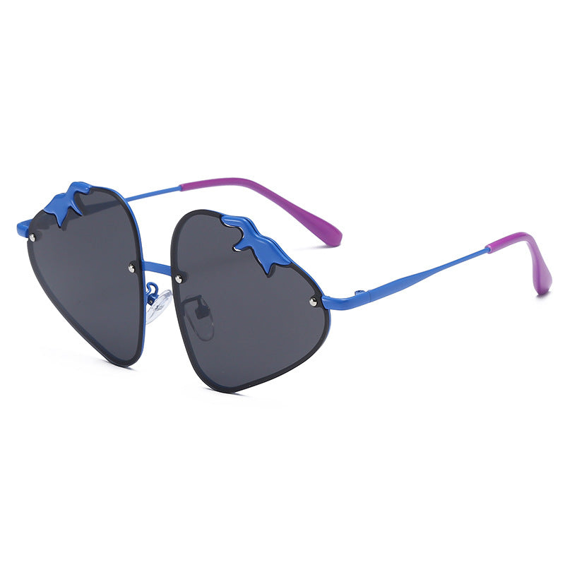 Resin Cartoon Strawberry Sunglasses