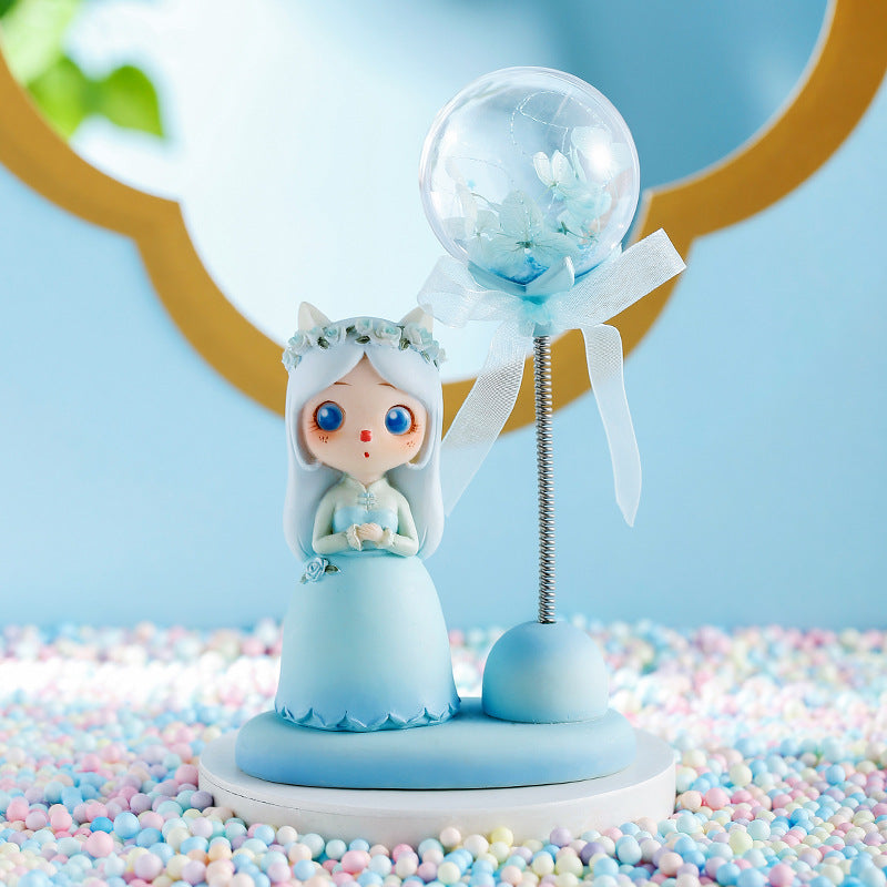 Flower Fairy Creative Resin Desktop Decoration