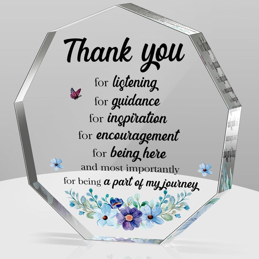 Mother's Day Polygonal Acrylic Ornaments