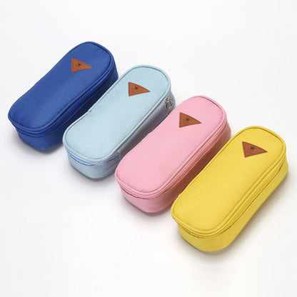 Canvas Multifunctional Pencil Case