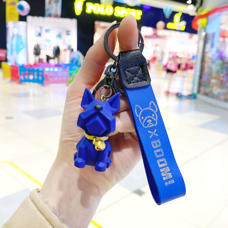 Cute Puppy Keychain Bag Ornaments Creative Keychain