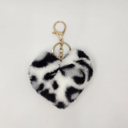 Imitation Otter Rabbit Fur Leopard Pattern Love Fur
