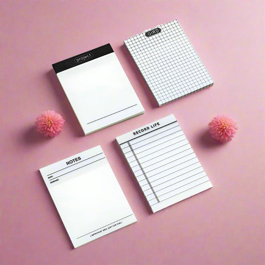 Transparent PED Sticky Notes