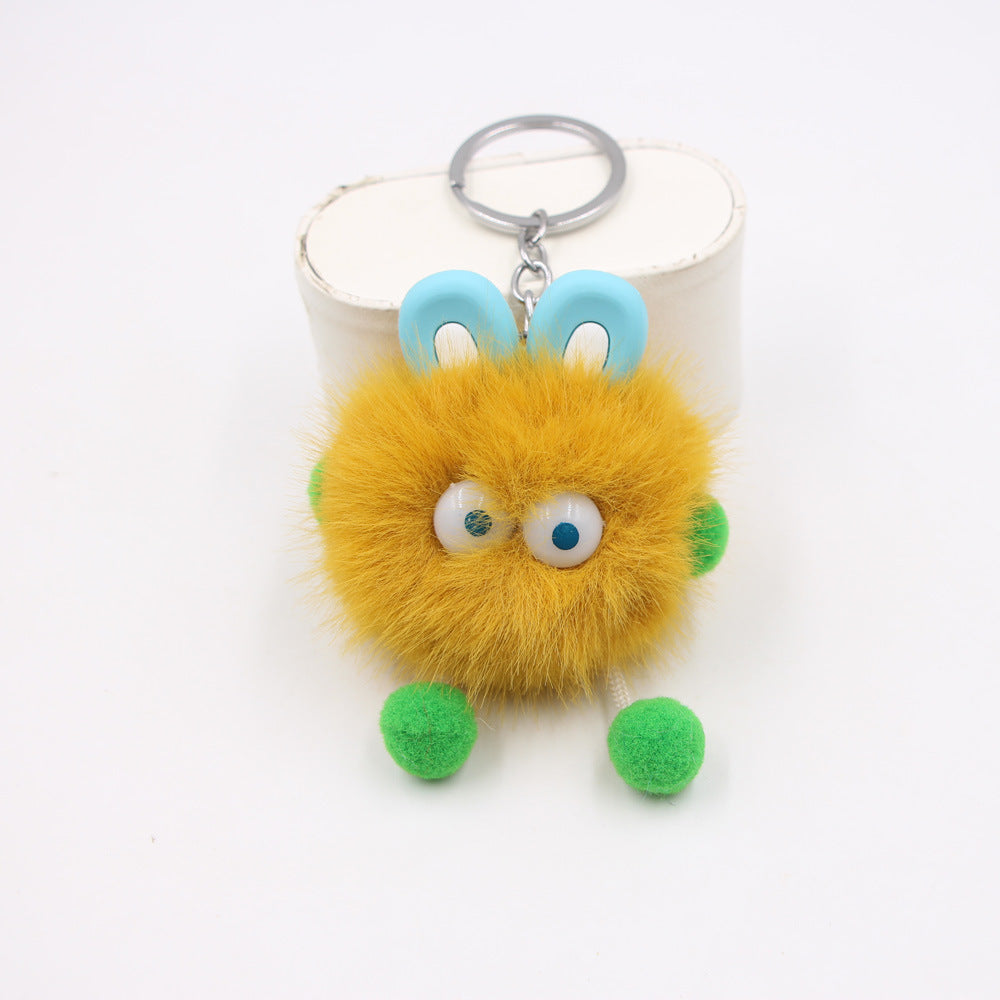 Bunny Elf Plush Keychain