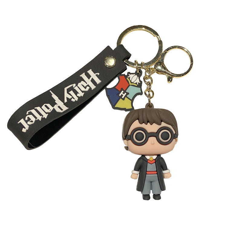 Cartoon Cute PVC Soft Keychains Creative Keychain