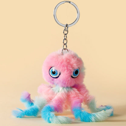 Octopus Plush Keychain