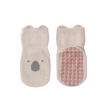 Wholesale baby non-slip floor middle barrel Sock