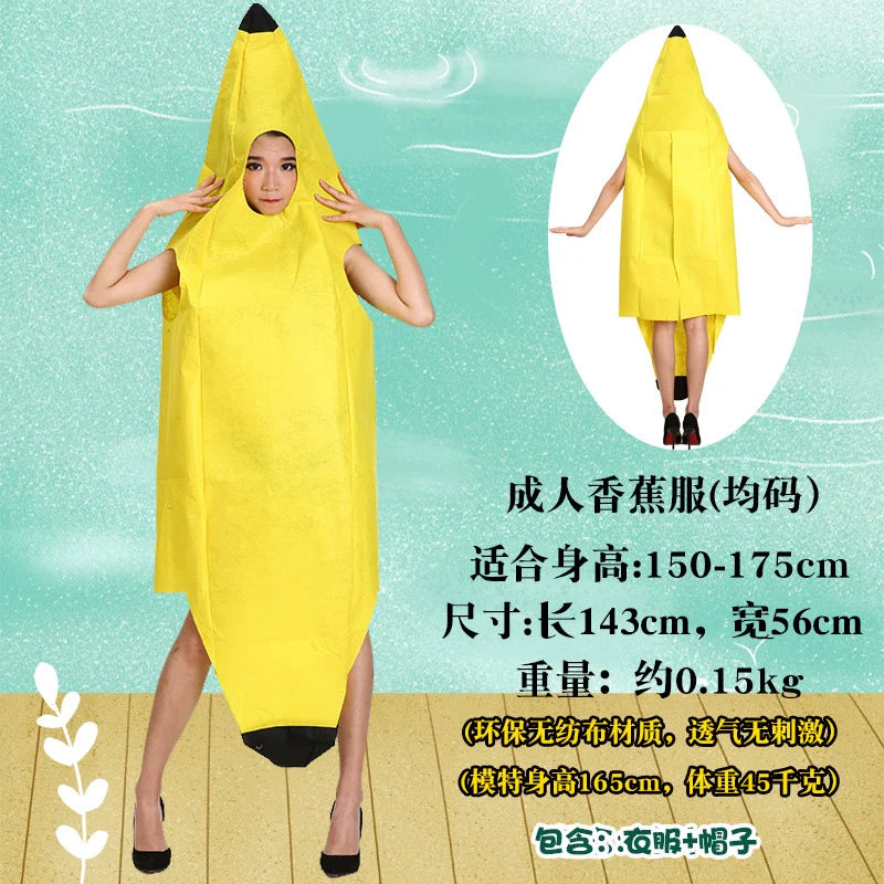 Children's Fruit and Vegetable Costume Environmental-Friendly