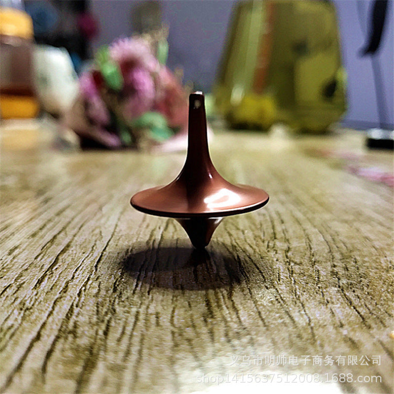 Metal Fingertip Decompression Spinning Top TOY