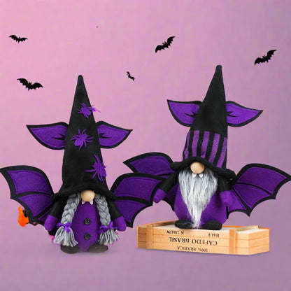 Bat Vampire Faceless Old Man Wings Halloween Dwarf