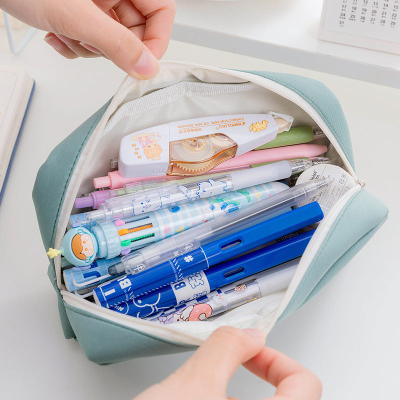 Polyester Nylon Large Capacity Pencil Case