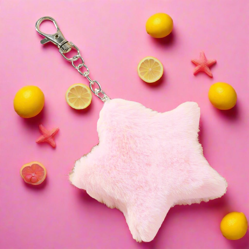Pentagram Plush Keychain