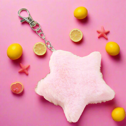 Pentagram Plush Keychain