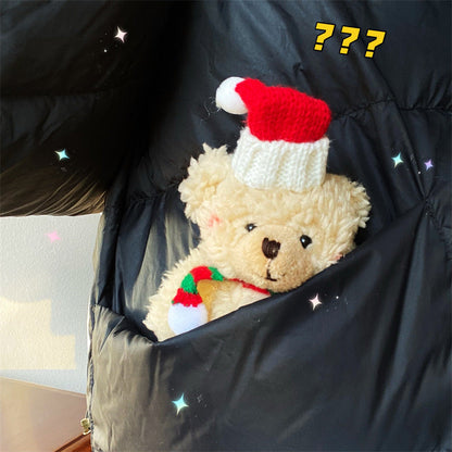 Plush Teddy Bear Keychain