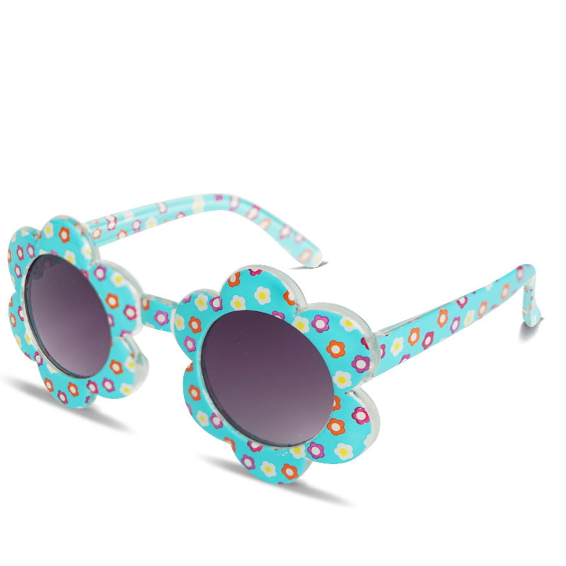 Multi-color Fashionable Children's Sunflower Sunglasses