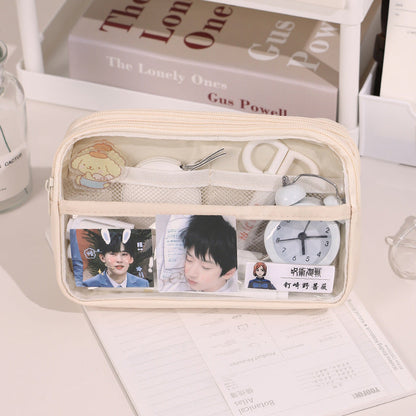 TPU Transparent Pencil Bag