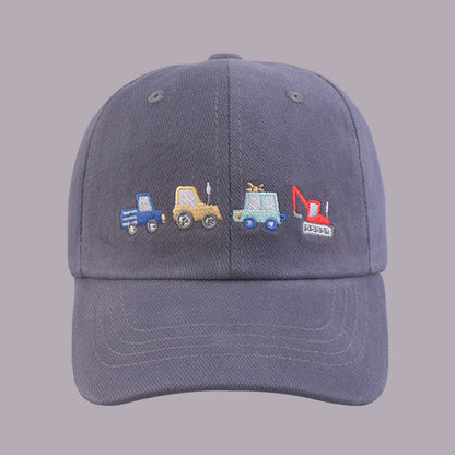 Cartoon Car Children's Outdoor Activities Visor Caps