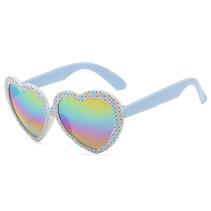 Heart Shape PC Kids Sunglasses