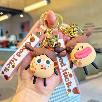 Creative Keychain Cute Sausage Mouth Doll PVC Keychains