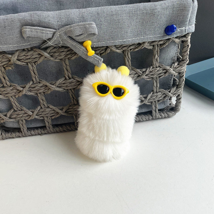 of New Cute Fruit Colored Cartoon Plush Caterpillar