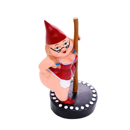 Steel Pipe Dancer Resin Ornaments