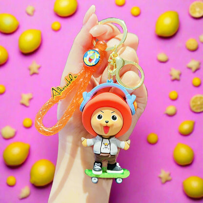 Cartoon Anime PVC Soft Keychain Creative Keychain