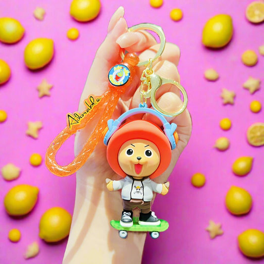 Cartoon Anime PVC Soft Keychain Creative Keychain
