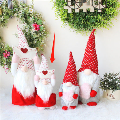 Valentine's Day Love Fabric Figurine Ornaments