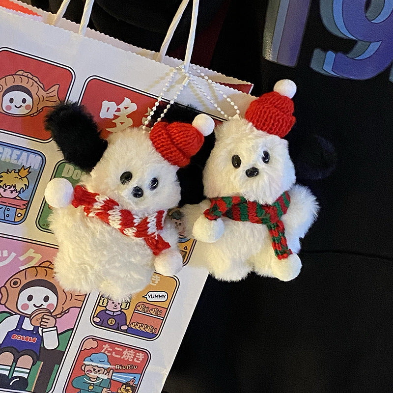 Plush Pieces, Red Hats, Bibs, Puppy Keychains