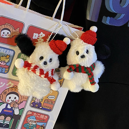 Plush Pieces, Red Hats, Bibs, Puppy Keychains