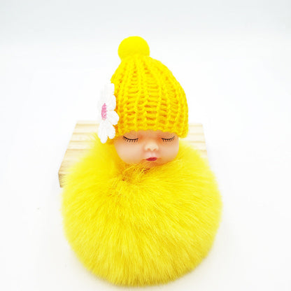 Plush Doll Keychain