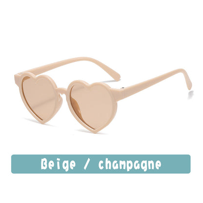 Wholesale Cute Heart Kids Sunglasses AC