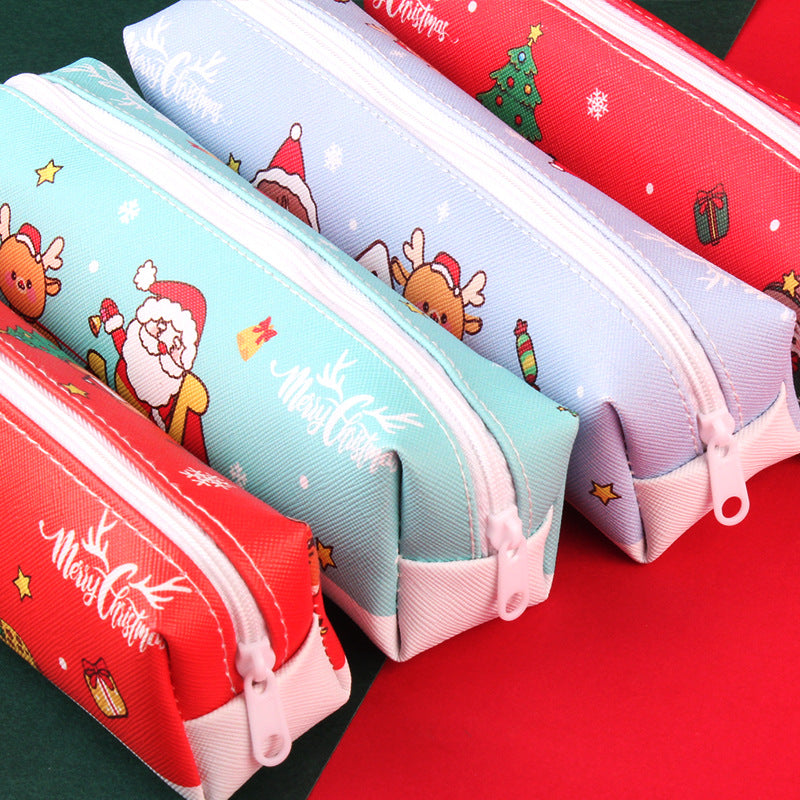 Christmas Polyester Pencil Case