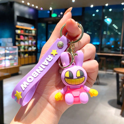 PVC Soft Glue Cute Keychain Creative Keychain