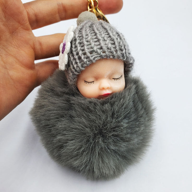 Plush Doll Keychain