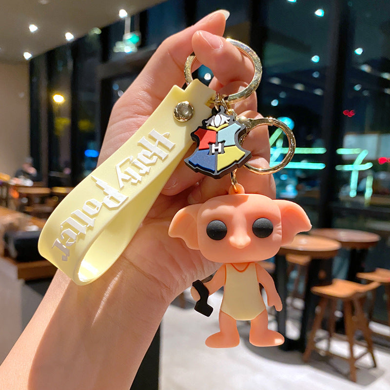 Cartoon Cute PVC Soft Keychains Creative Keychain