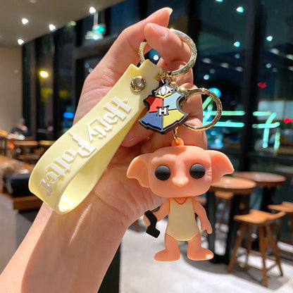 Cartoon Cute PVC Soft Keychains Creative Keychain