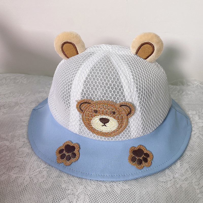Cotton Cute Frog Kids Bucket Hat