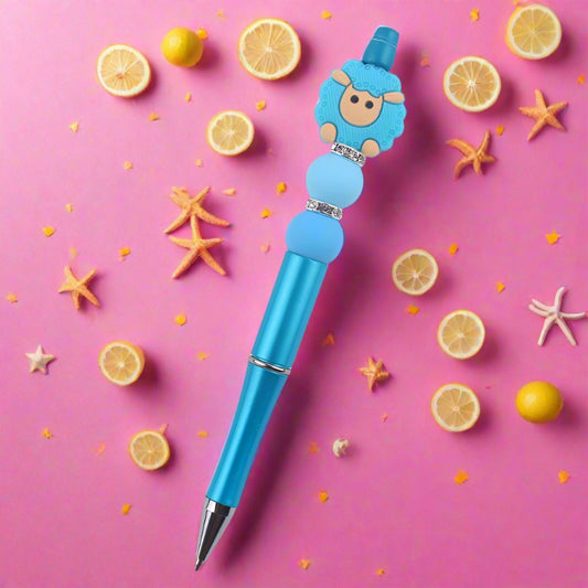 Cartoon Animal Silicone Handmade Beadable Pens