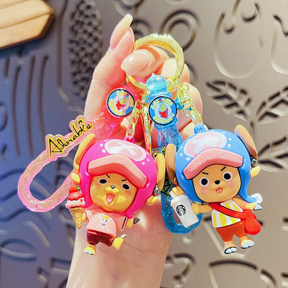 Cartoon Anime PVC Soft Keychain Creative Keychain