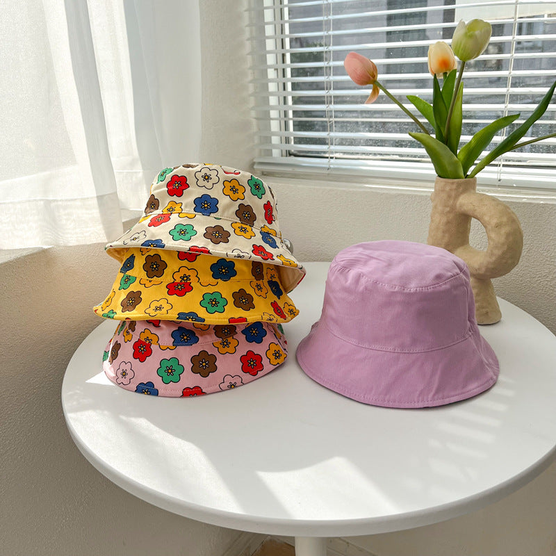 Summer Thin Cotton Kids Bucket Hat