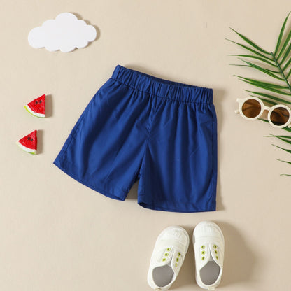Cotton Beach Style Printed Shirt and Shorts Set