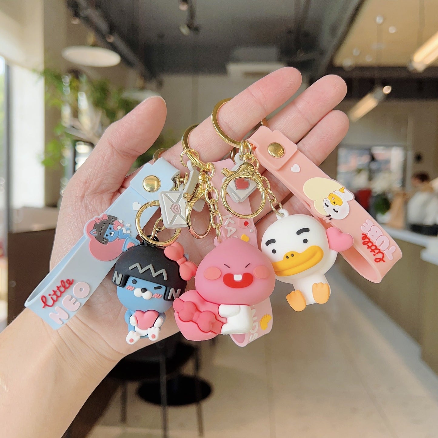 Cartoon Cute PVC Keychain