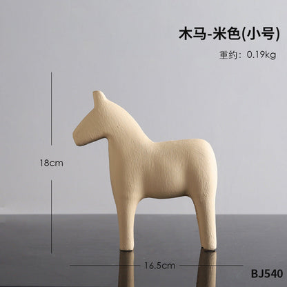 Morandi Trojan Horse Decoration