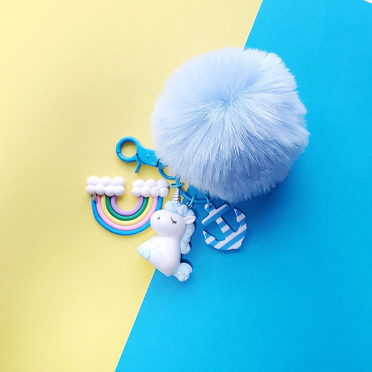 Fur Ball My Little Pony Resin Keychain