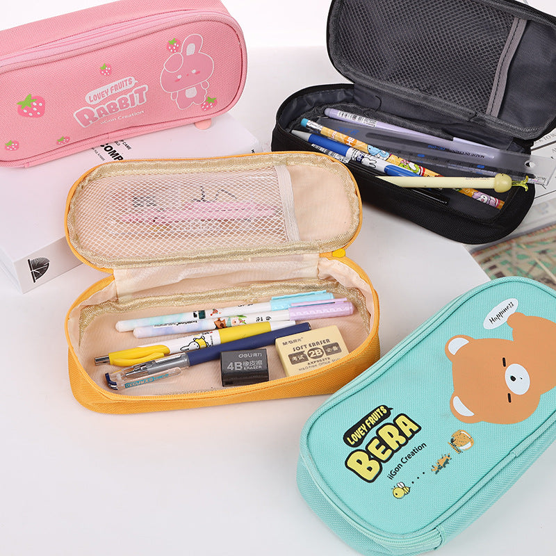 Creative Canvas Pencil Case