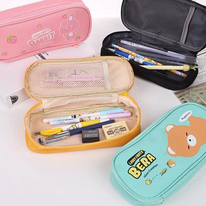 Creative Canvas Pencil Case